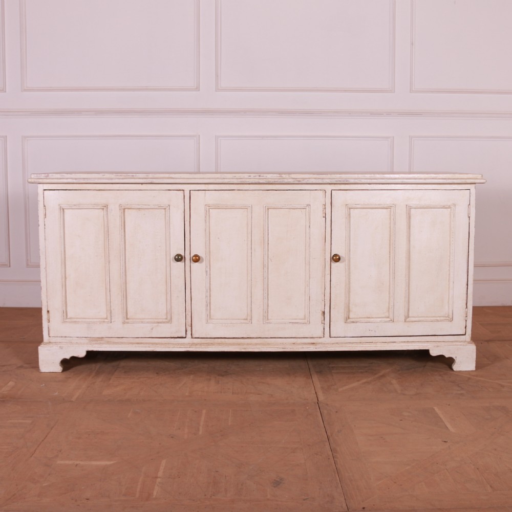 English Painted Dresser Base View III