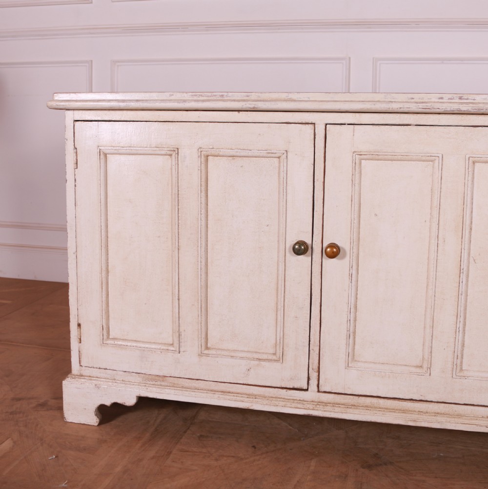 English Painted Dresser Base View IV