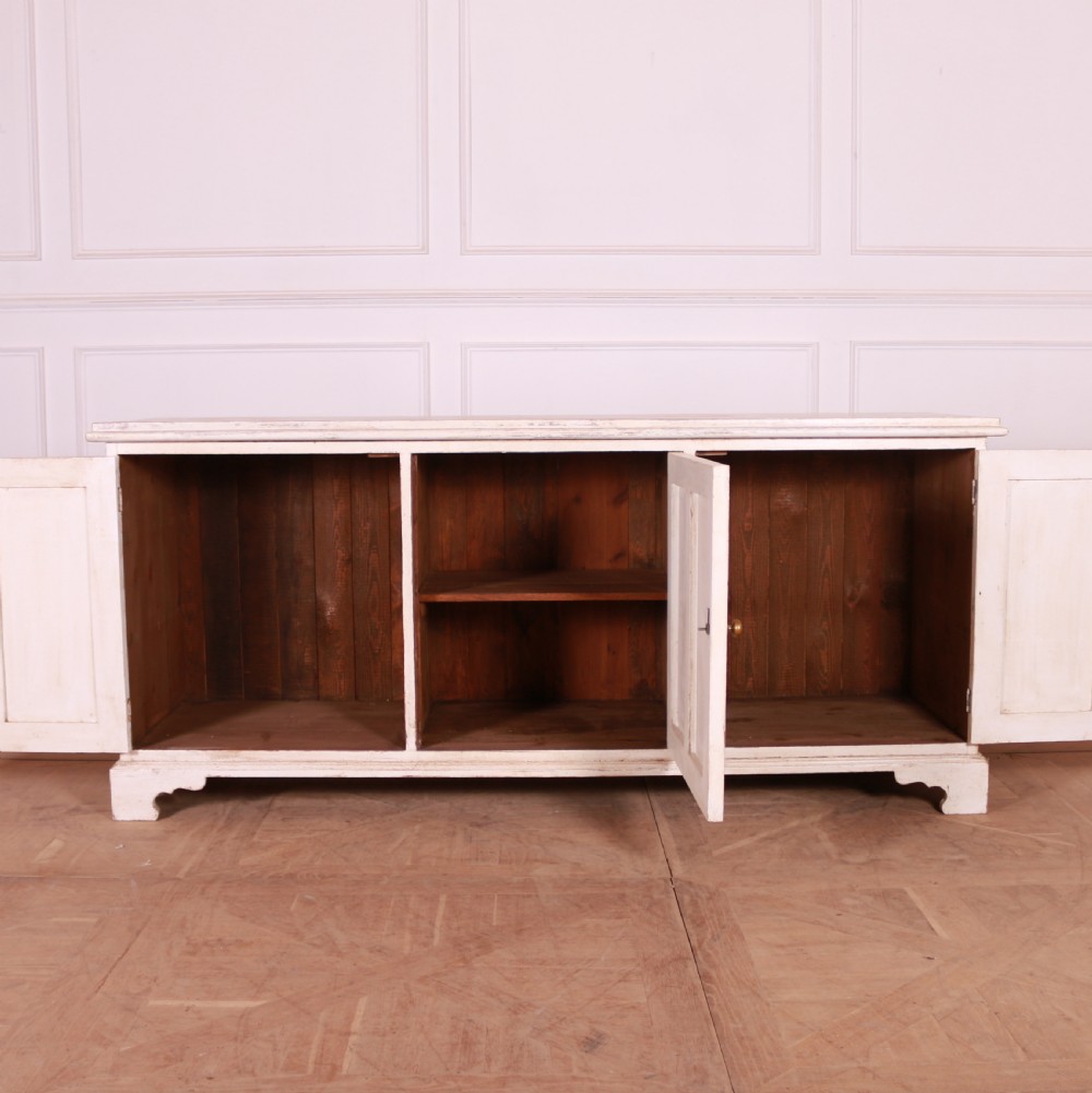 English Painted Dresser Base View VI