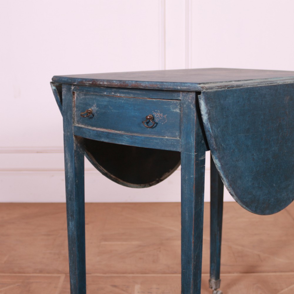 English Drop Leaf Table View II