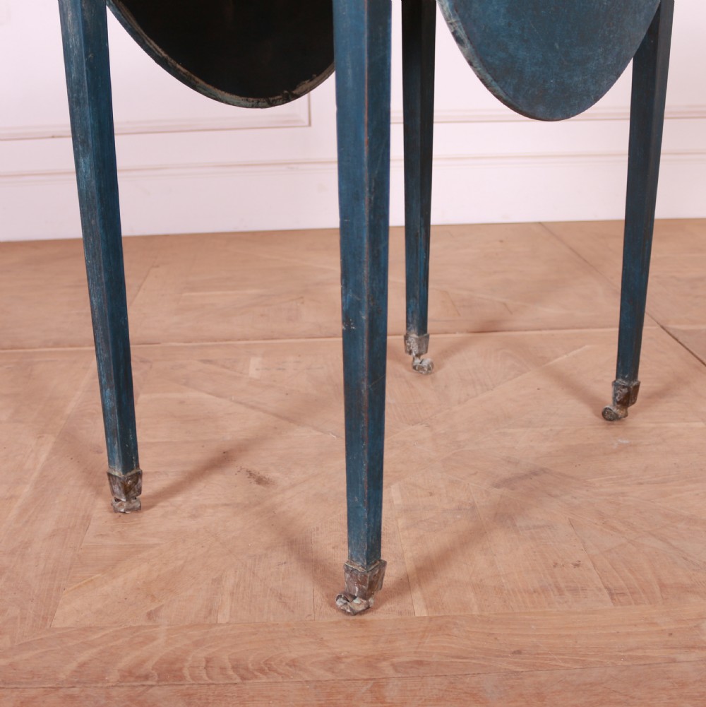 English Drop Leaf Table View III