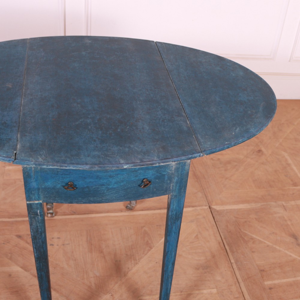 English Drop Leaf Table View VIII