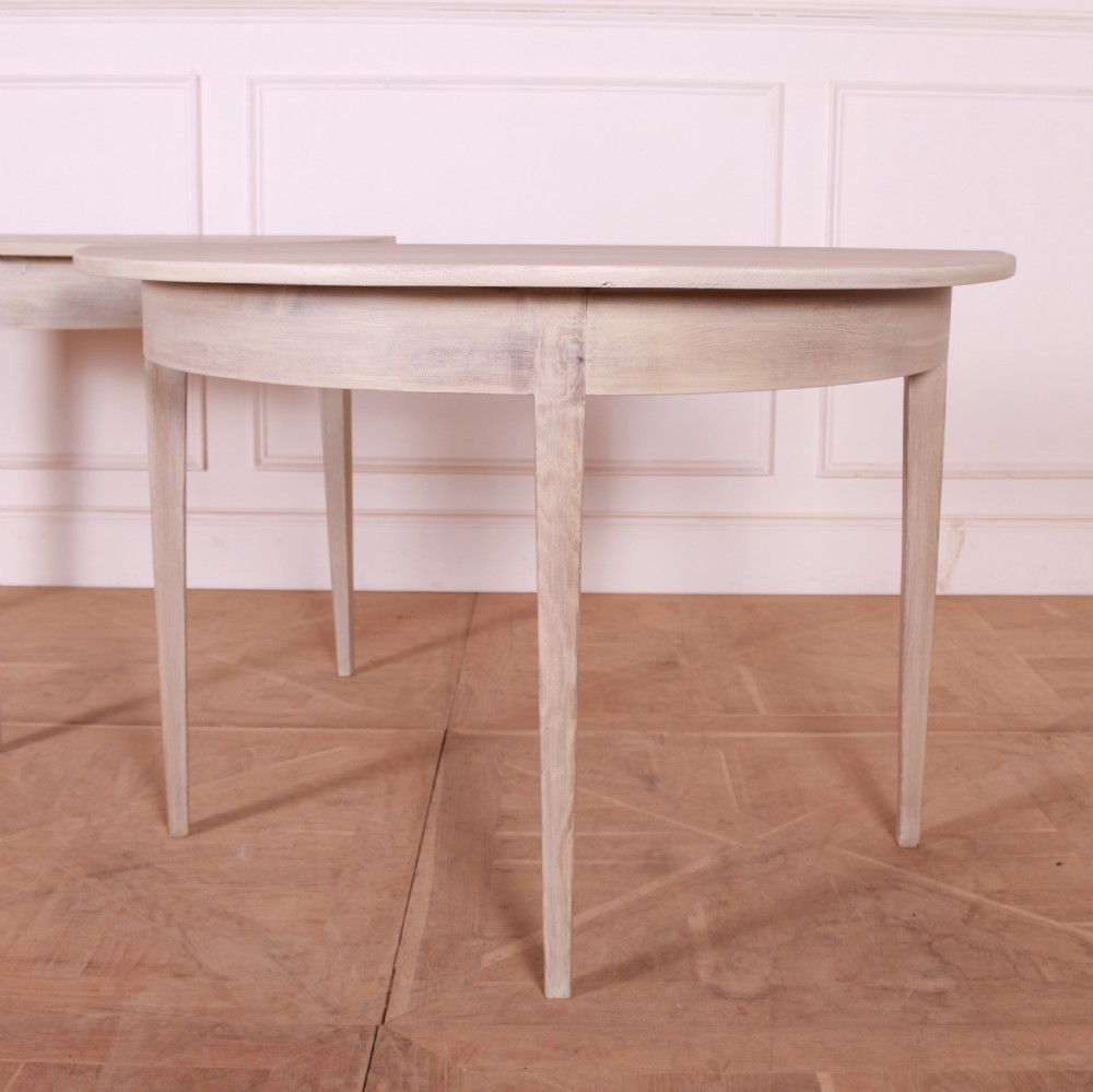 Pair of Swedish Console Tables View II