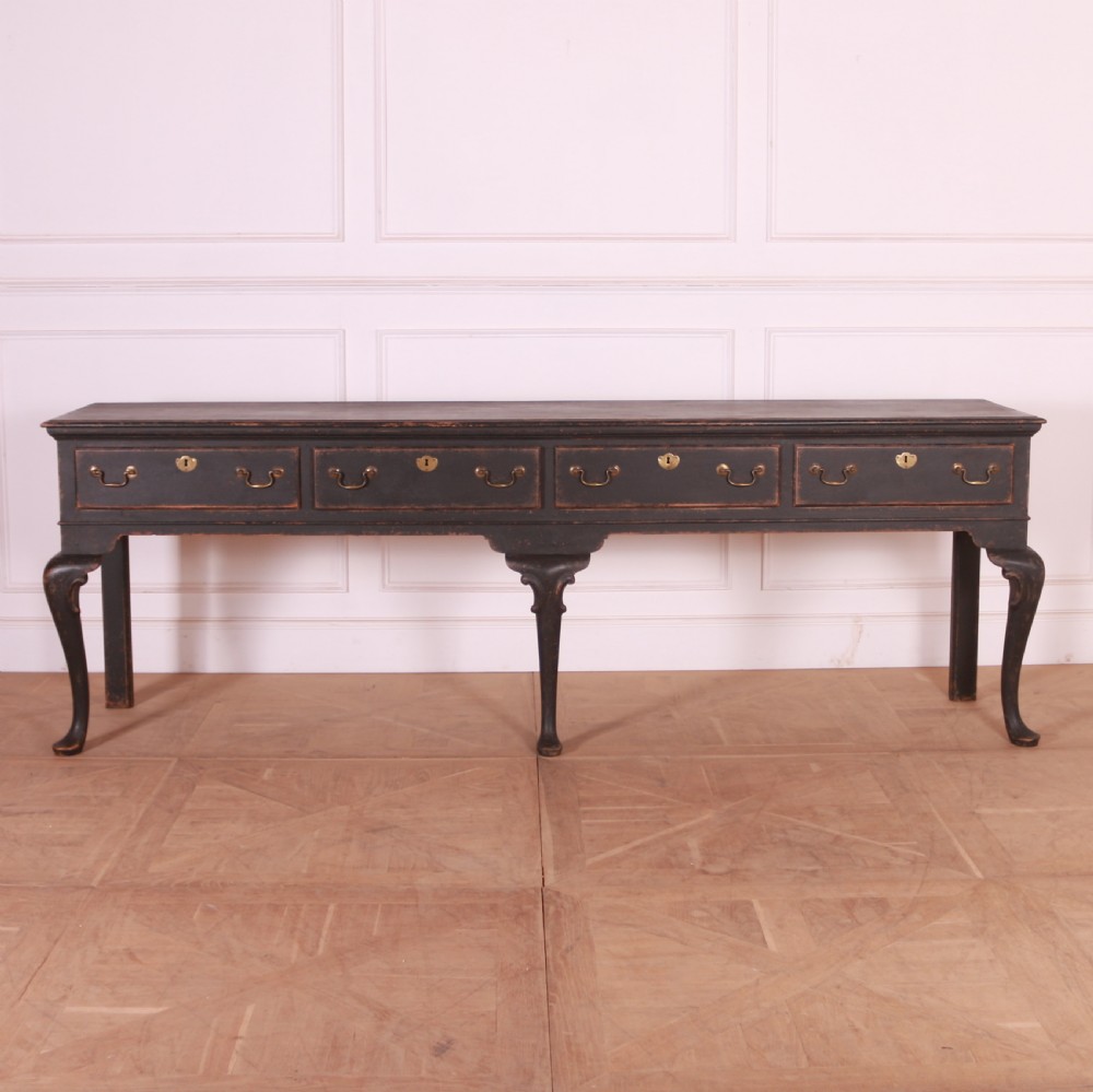 English Painted Dresser Base View III