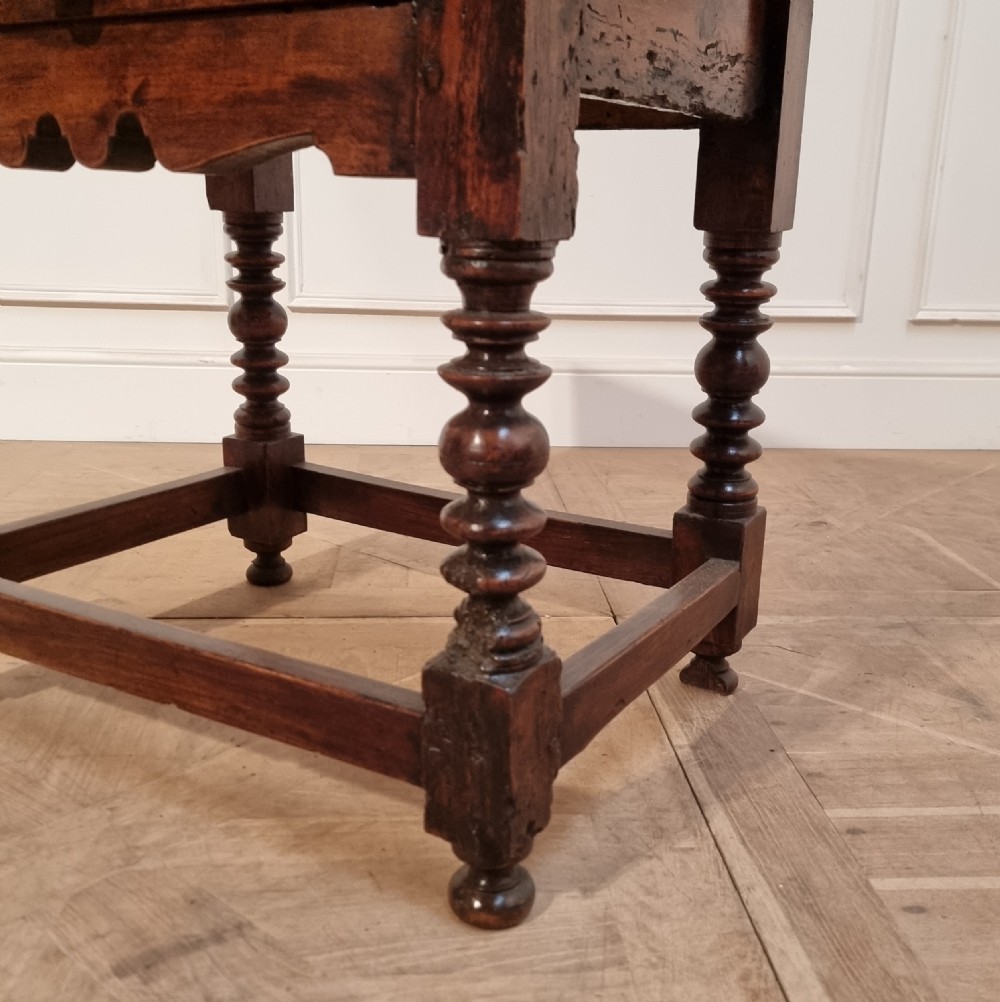 18th Century Spanish Lamp Table View IV