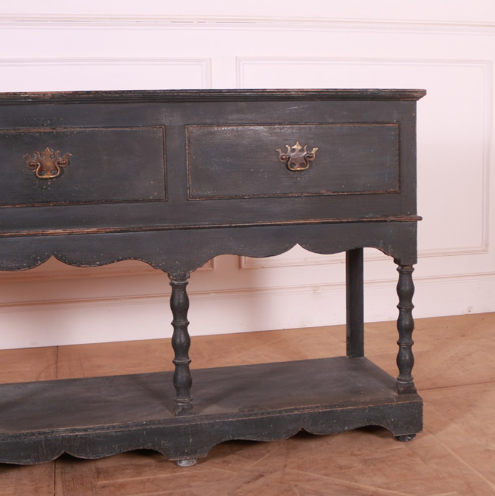 English Painted Dresser Base View III