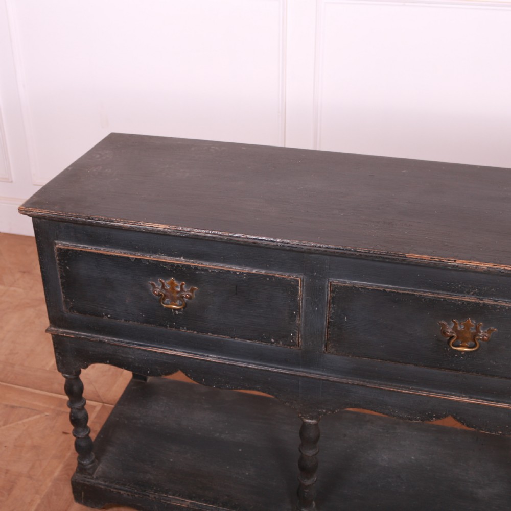 English Painted Dresser Base View VII