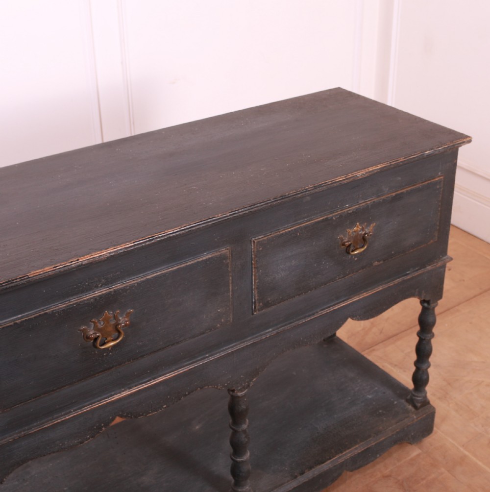English Painted Dresser Base View VIII