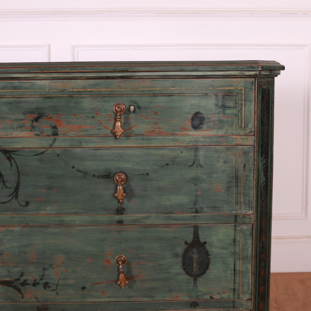 English Original Painted Chest of Drawers View VII