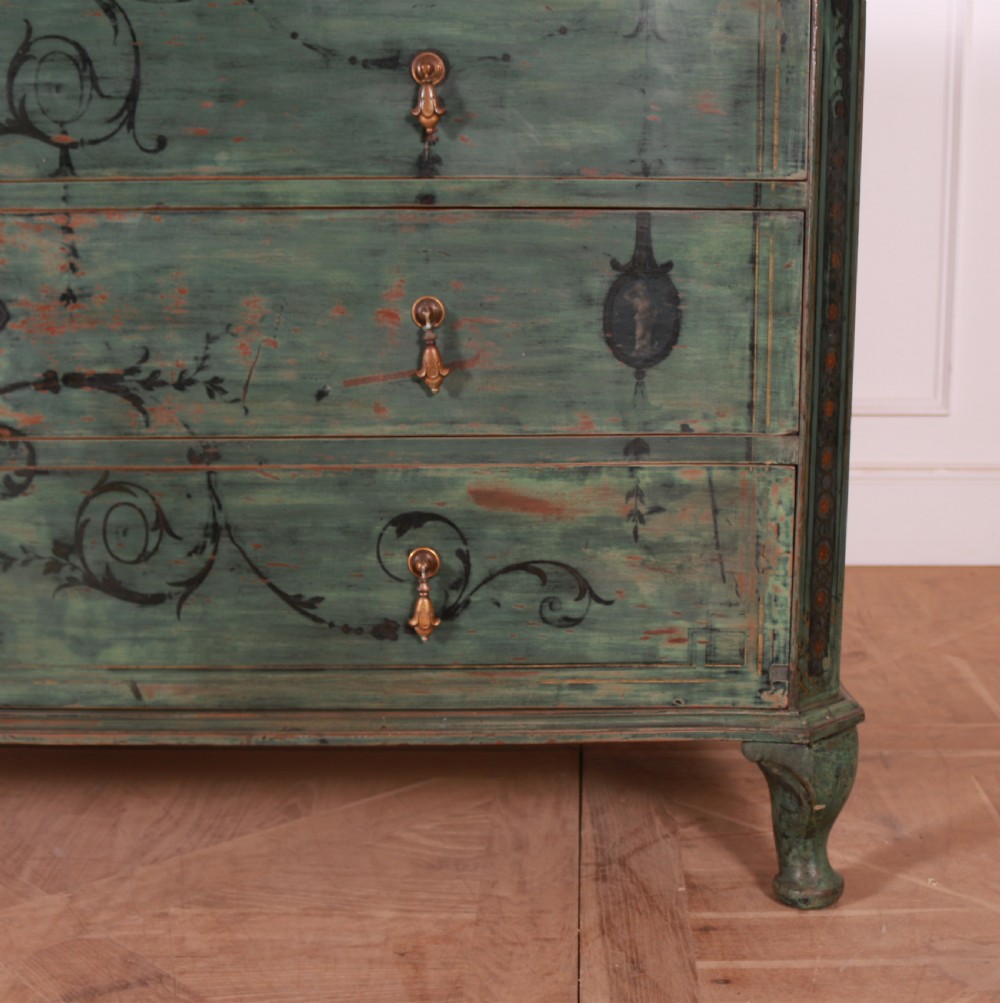 English Original Painted Chest of Drawers View VIII