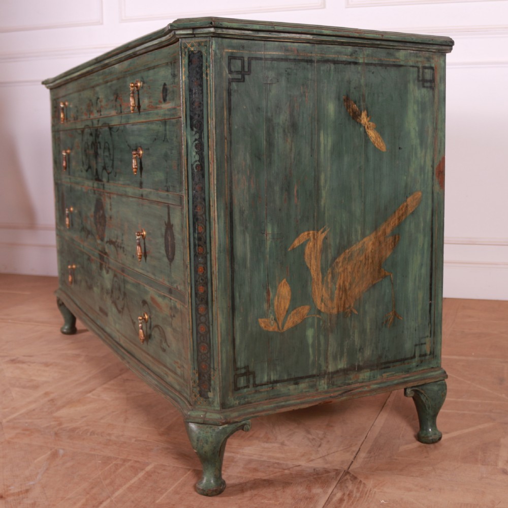 English Original Painted Chest of Drawers View X