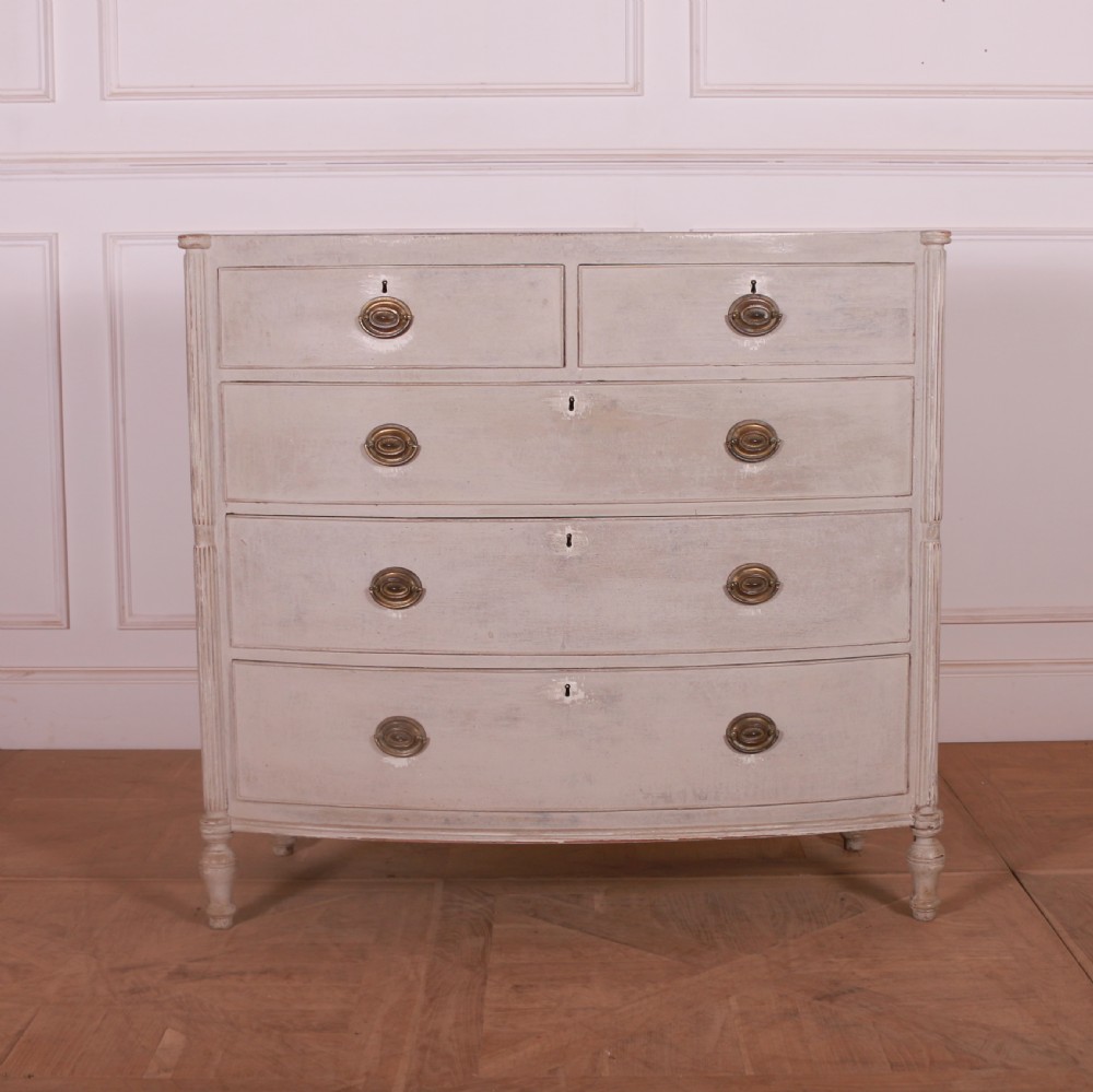 English Painted Chest of Drawers