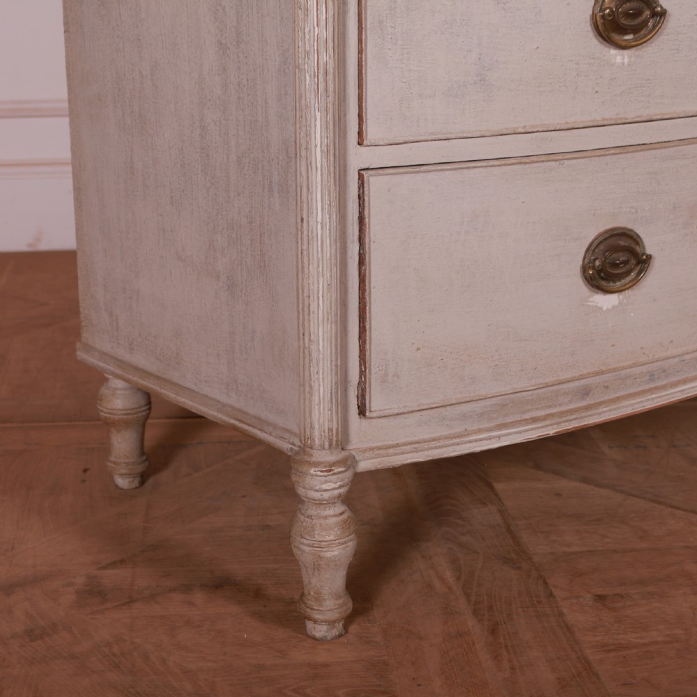English Painted Chest of Drawers View III