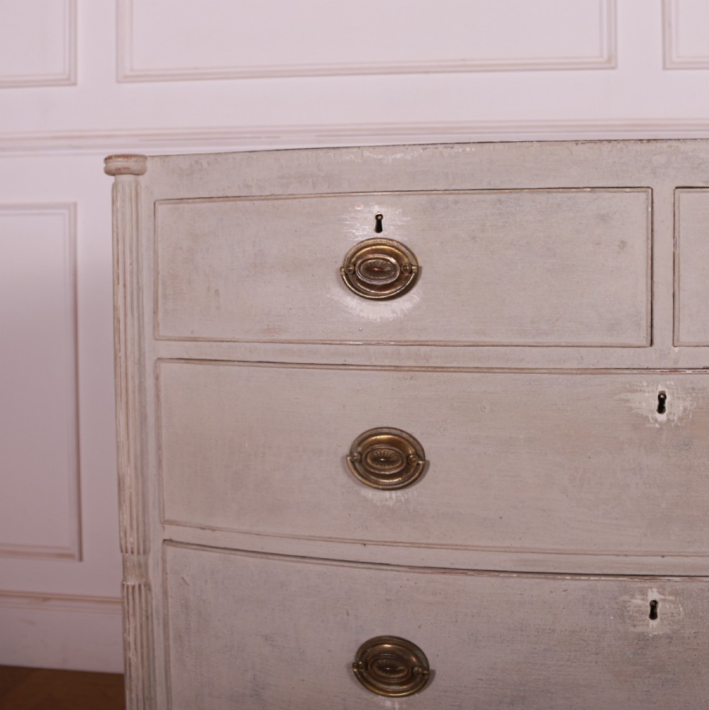 English Painted Chest of Drawers View V