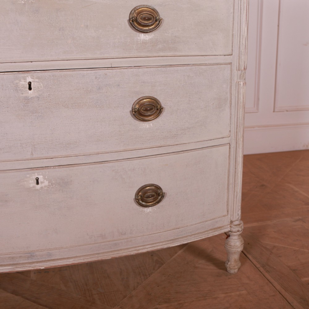 English Painted Chest of Drawers View VI