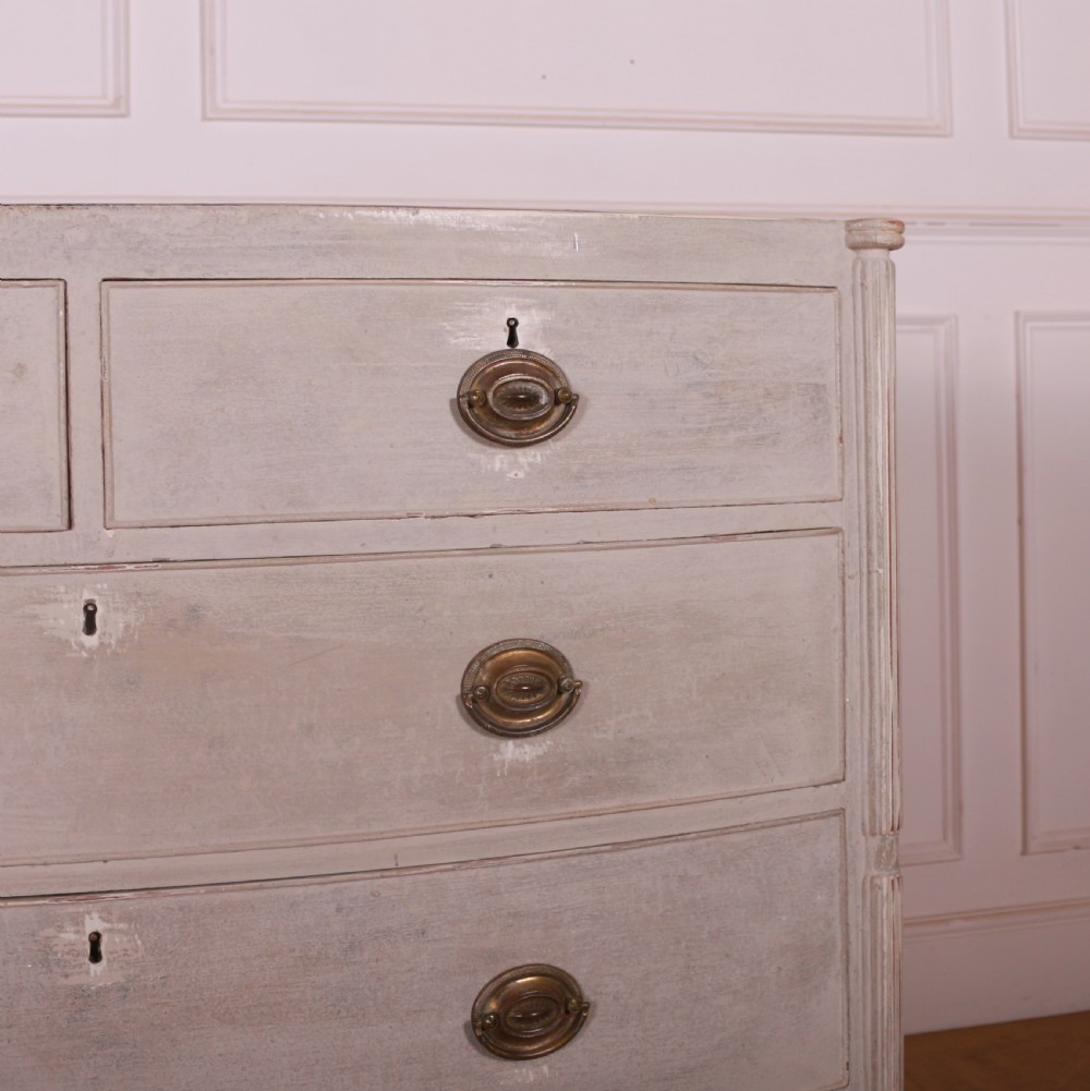 English Painted Chest of Drawers View VII
