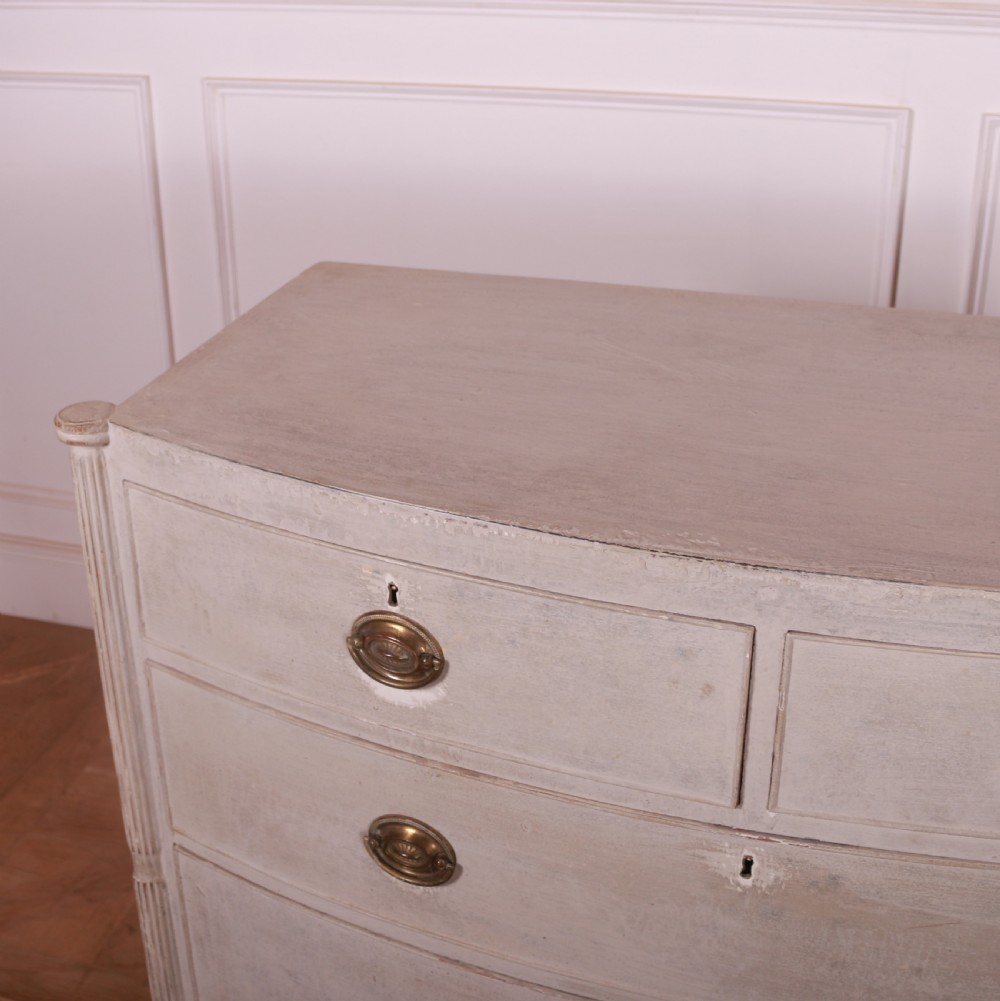 English Painted Chest of Drawers View IX