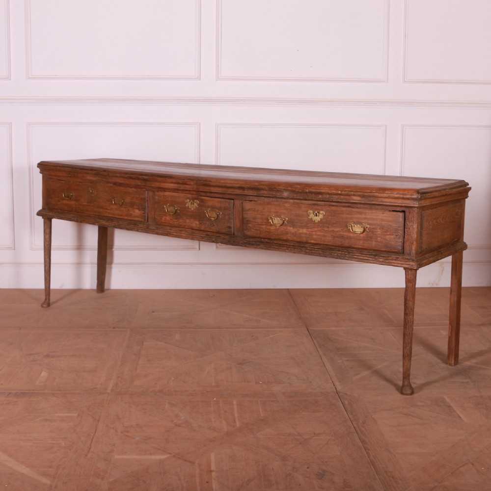 18th Century English Dresser Base
