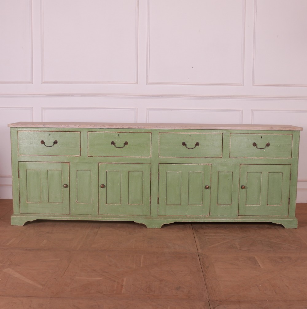 Painted Country House Dresser Base View III