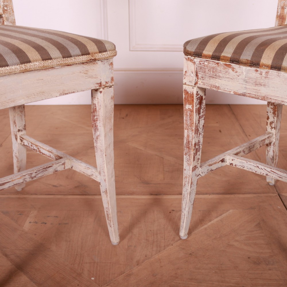 Pair of Swedish Folk Chairs View VII