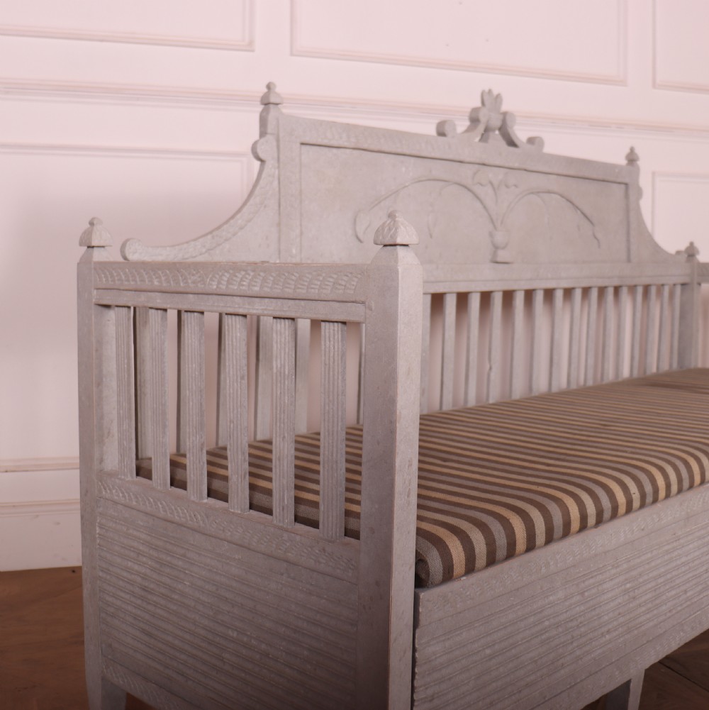 Painted Swedish Settle View II
