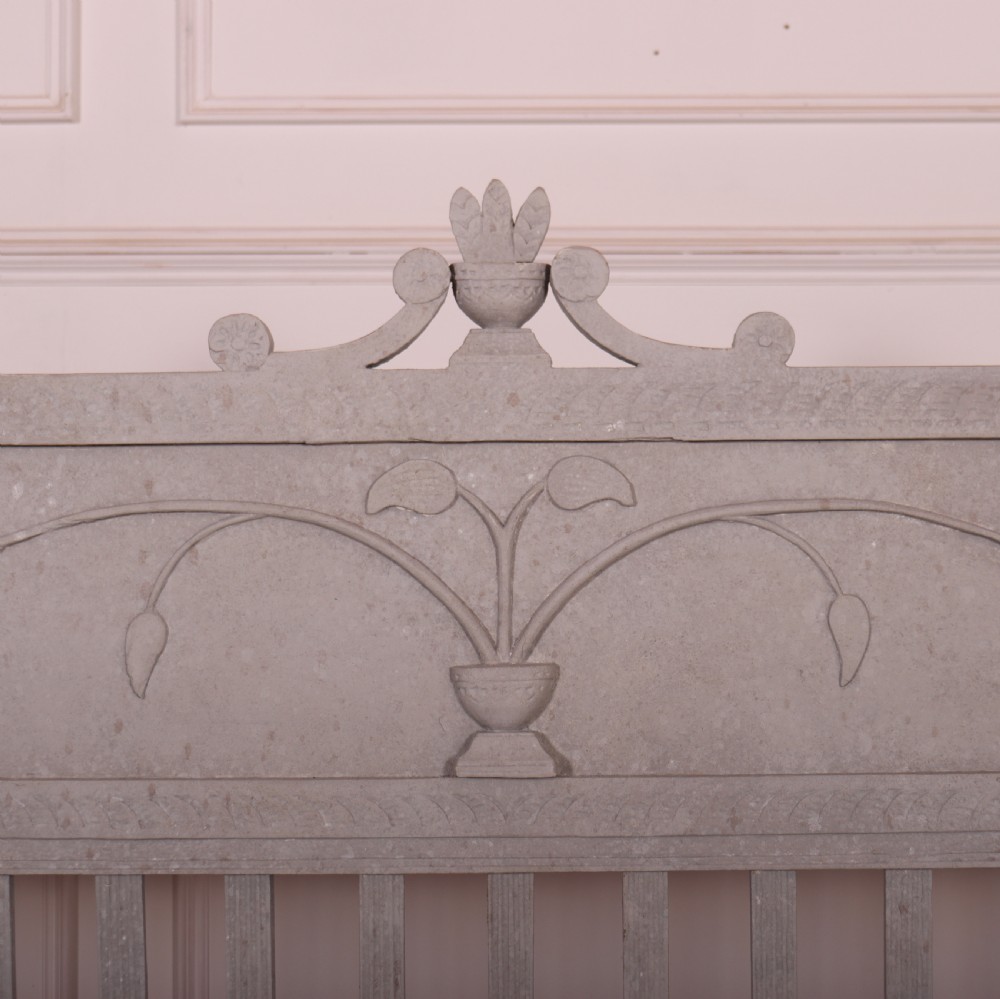 Painted Swedish Settle View VI