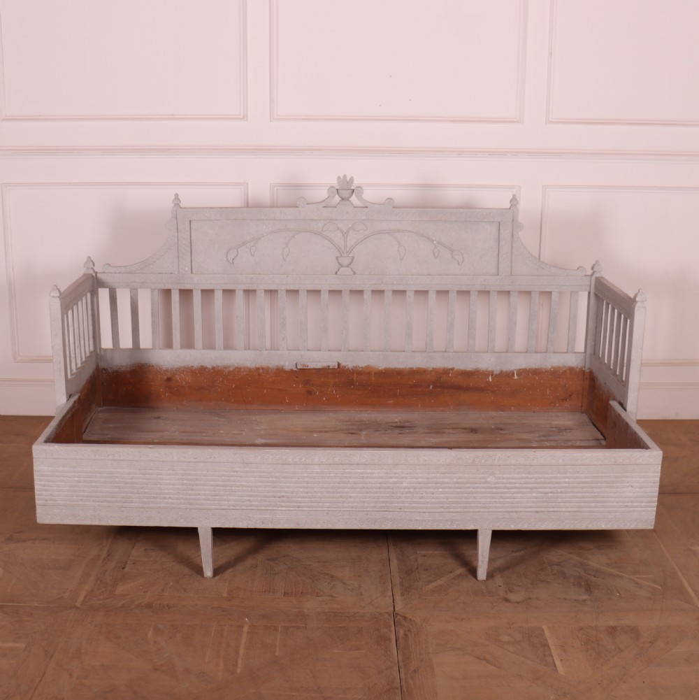 Painted Swedish Settle View VIII