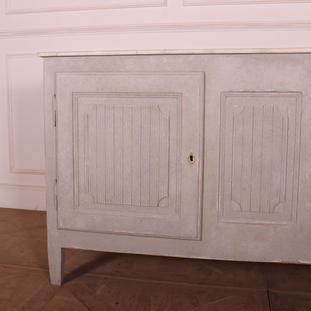Painted Scandinavian Enfilade View VI
