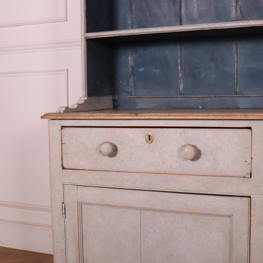 English Painted Pine Dresser View V