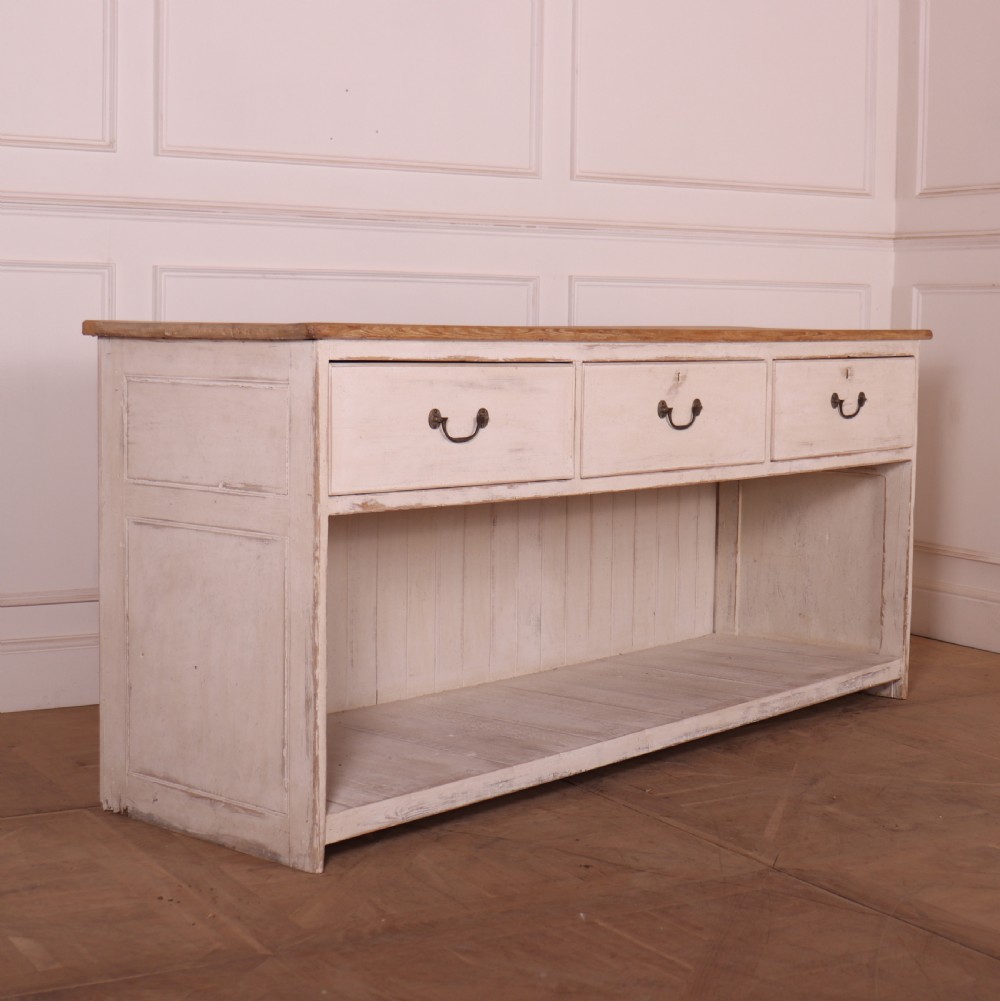 English Painted Dresser Base