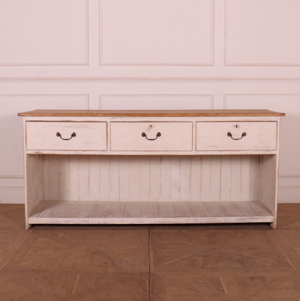 English Painted Dresser Base View II