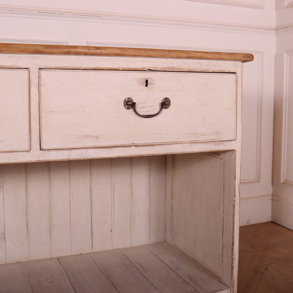 English Painted Dresser Base View V