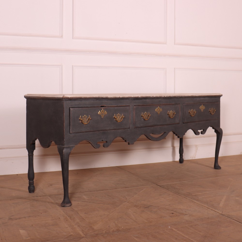 18th Century Painted Dresser Base