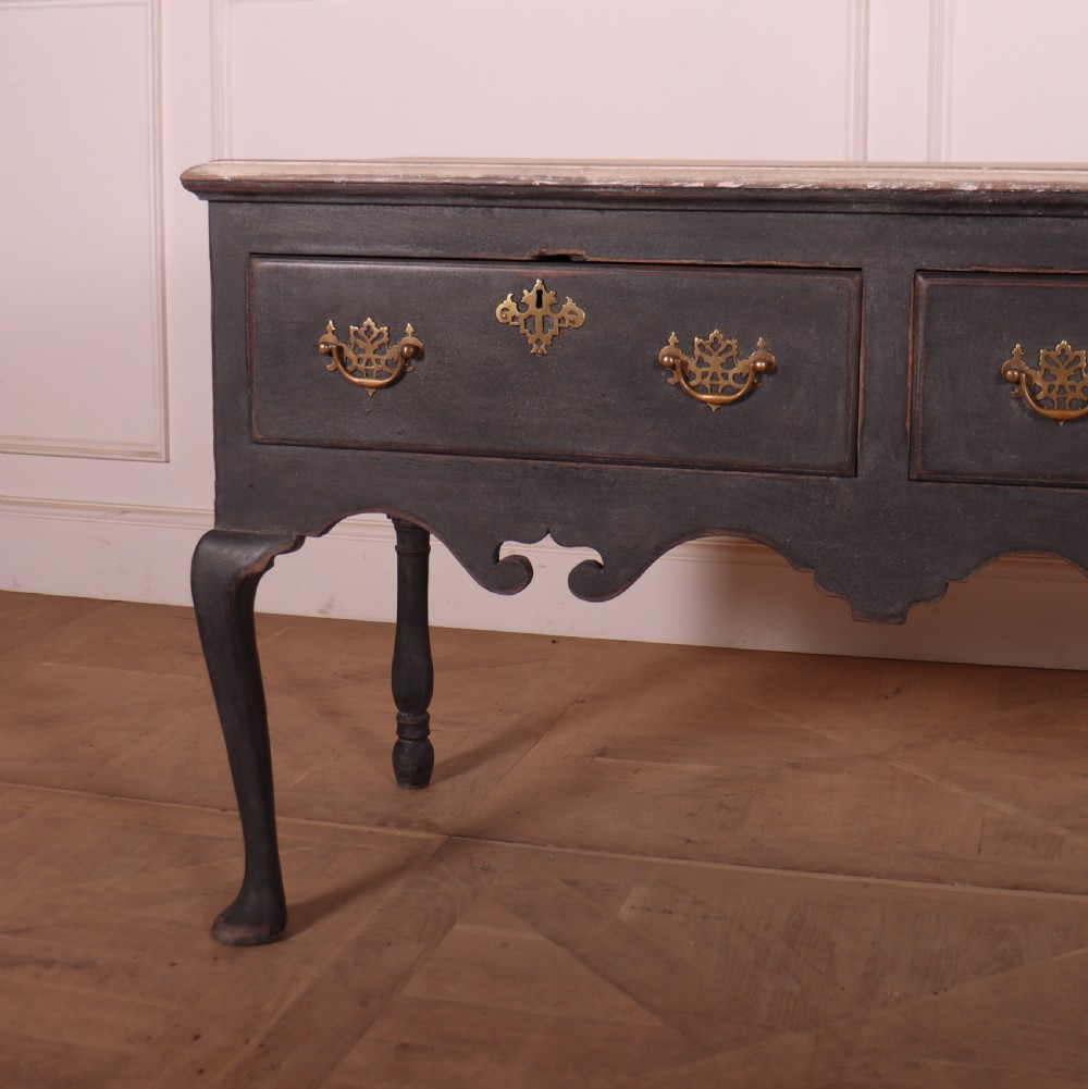 18th Century Painted Dresser Base View III