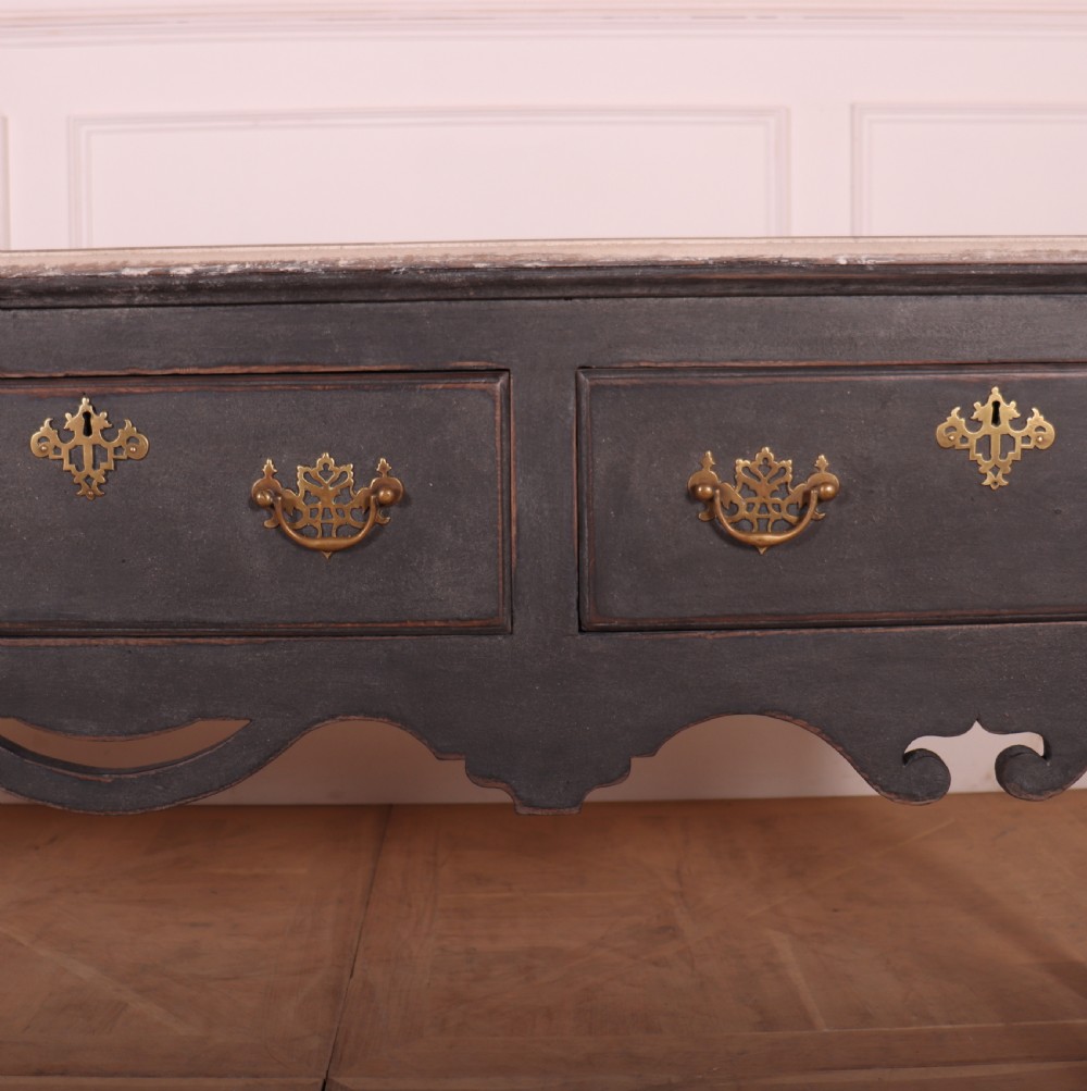 18th Century Painted Dresser Base View V