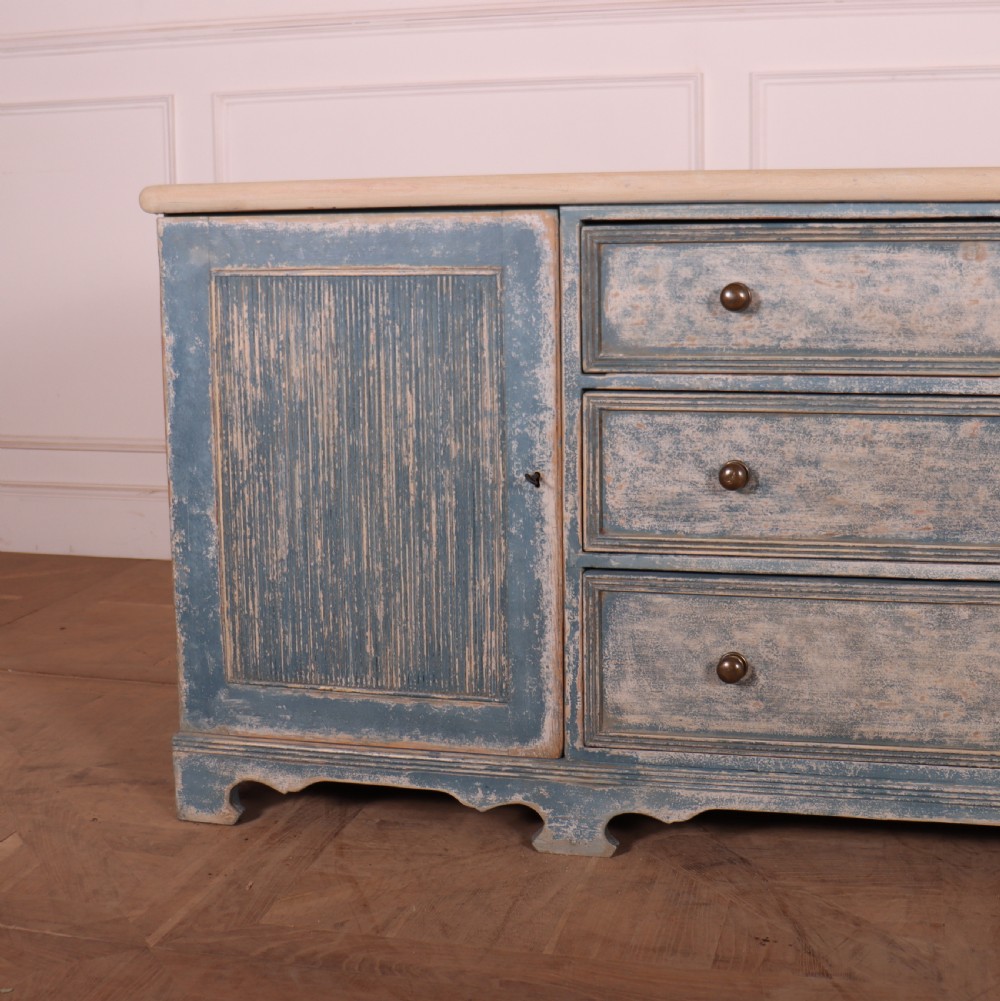 Swedish Style Painted Dresser Base View II