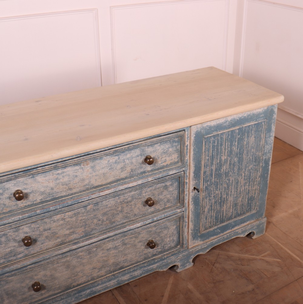 Swedish Style Painted Dresser Base View VIII
