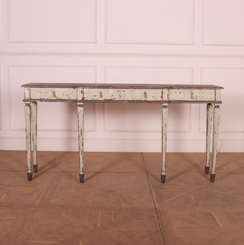 Spanish Breakfront Console Table