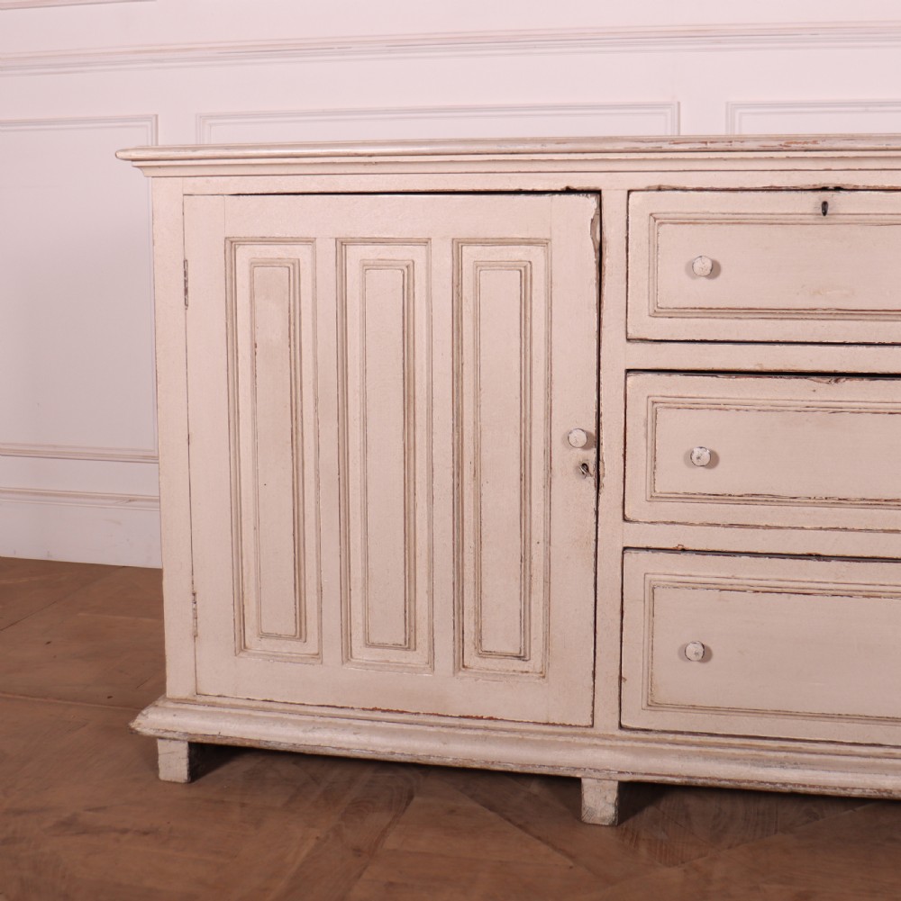 English Painted Dresser Base View II