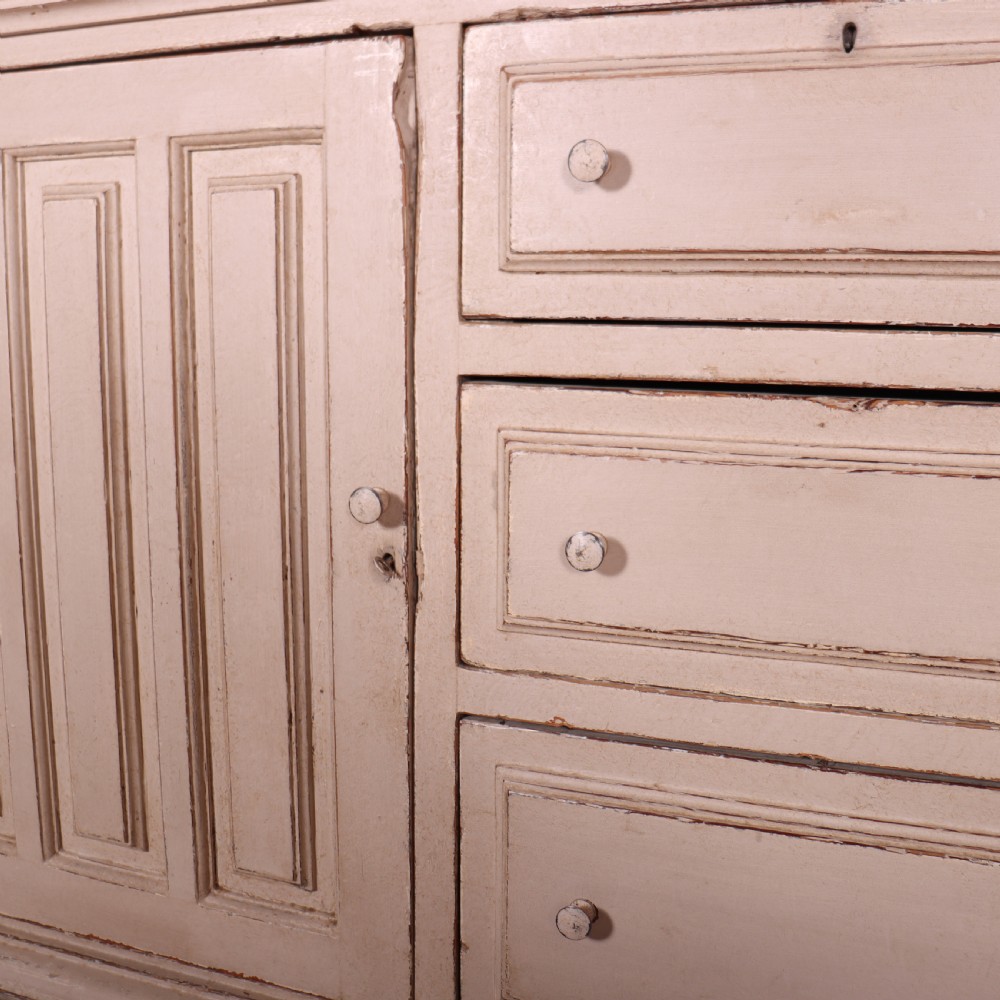 English Painted Dresser Base View IV