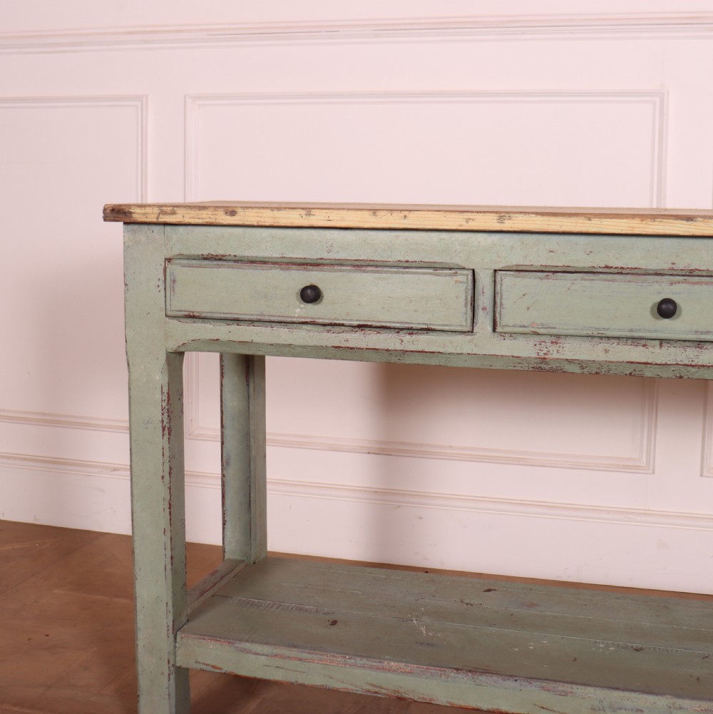 Pair of Irish Painted Servers View II