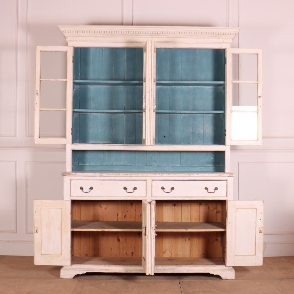 English Painted Kitchen Dresser View VI