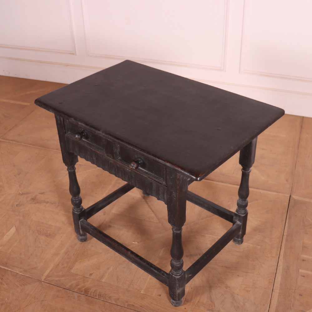 18th Century Painted Lamp Table View VII