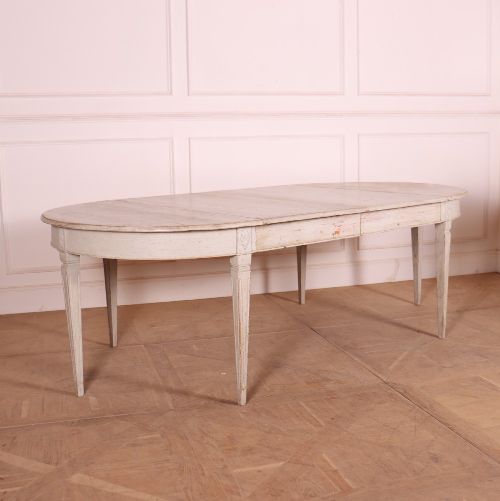 Swedish Gustavian Period Dining Table