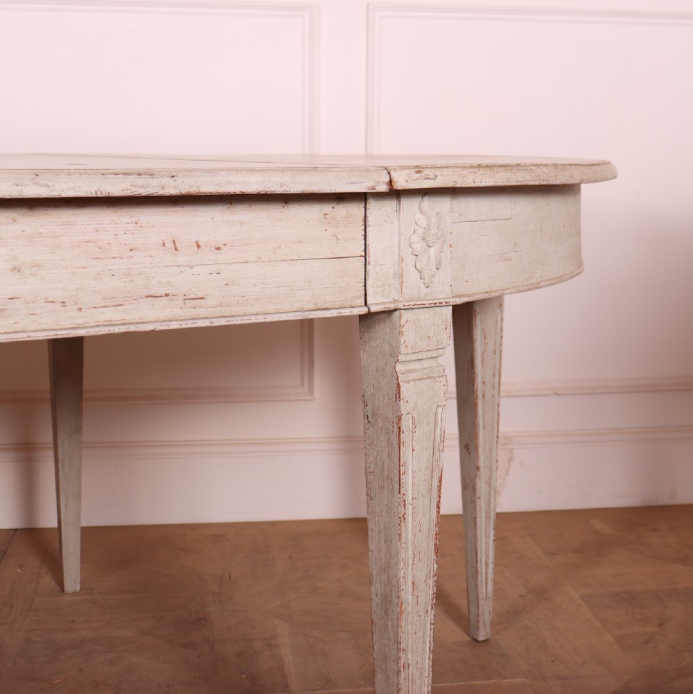 Swedish Gustavian Period Dining Table View II