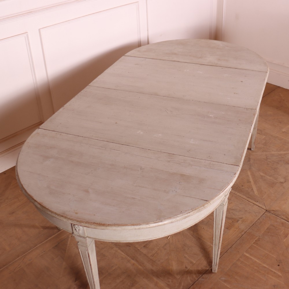 Swedish Gustavian Period Dining Table View VIII