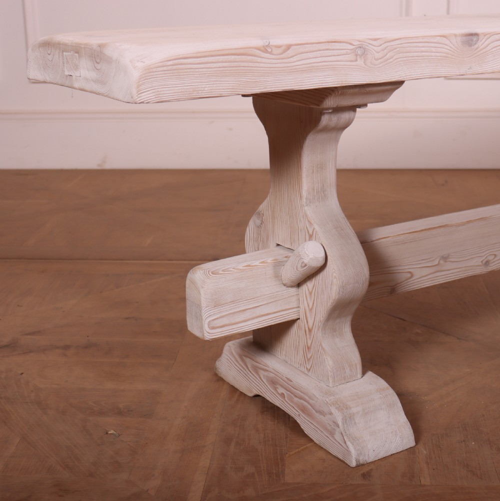 Pair of French Trestle Benches View VI