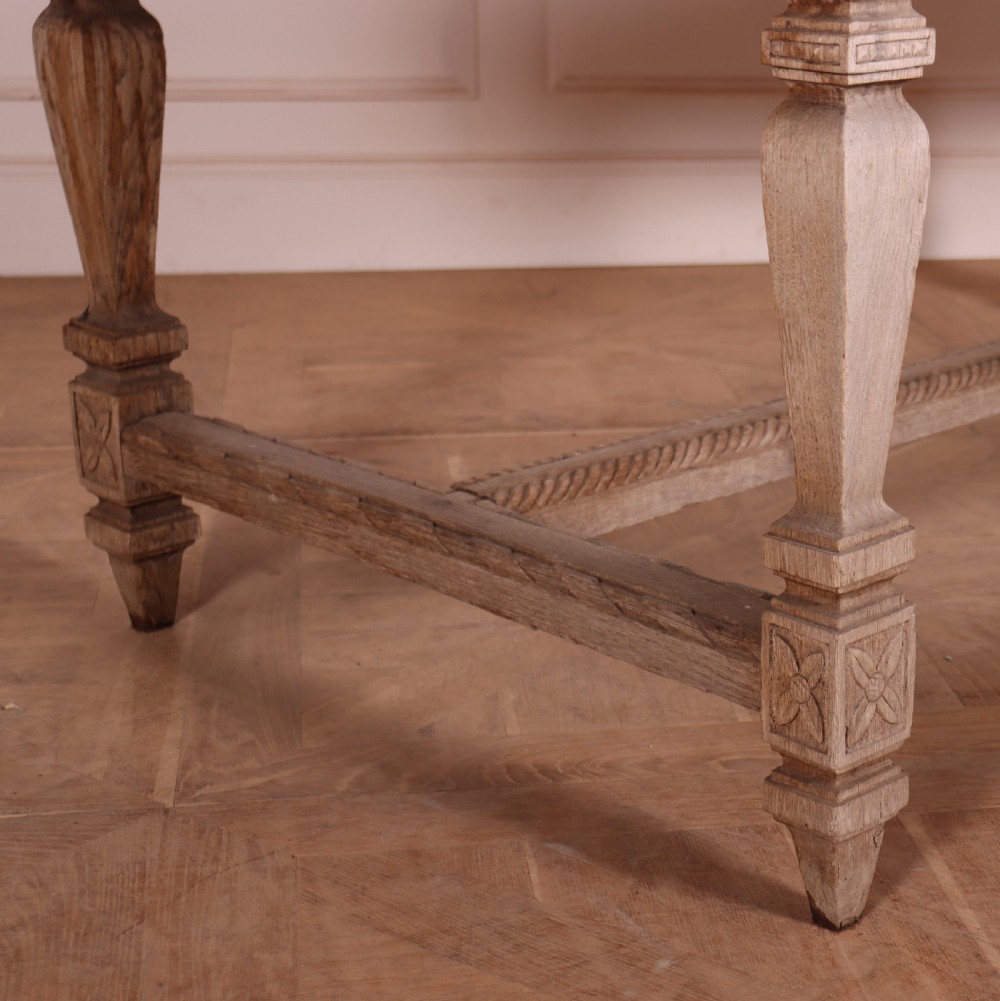 Italian Bleached Oak Table View II