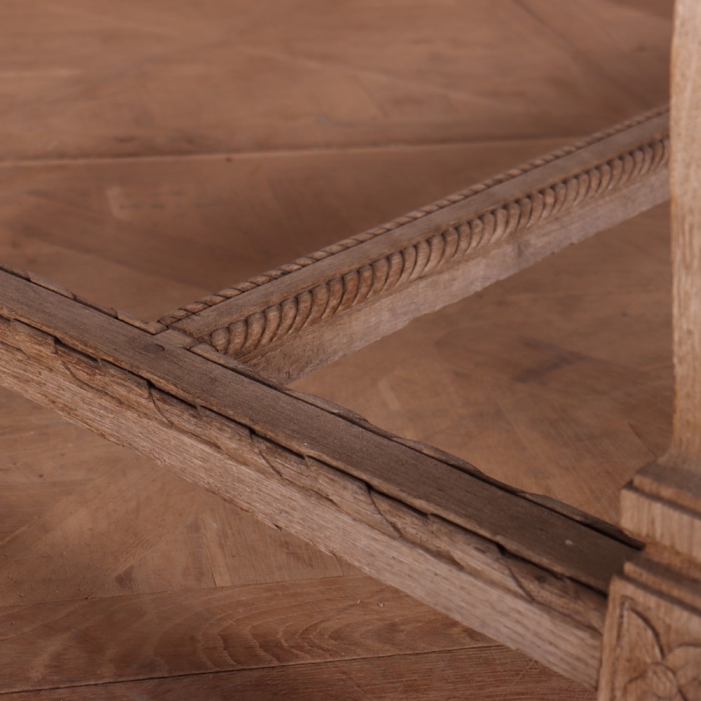 Italian Bleached Oak Table View V
