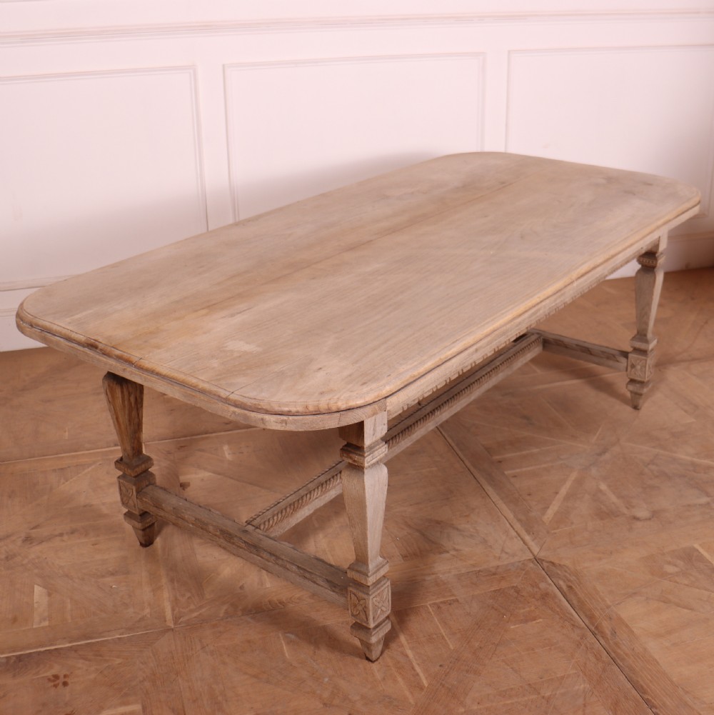 Italian Bleached Oak Table View VI